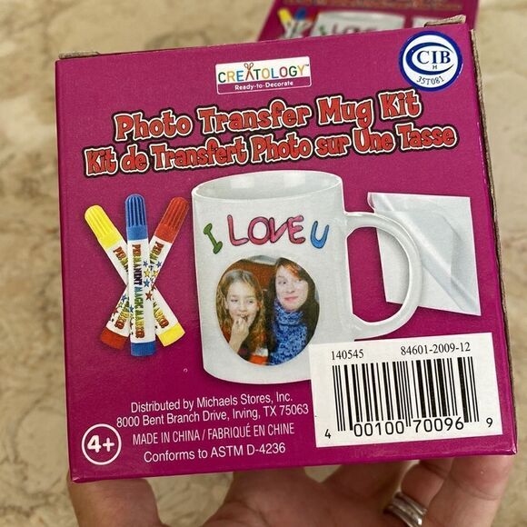 NWT Photo Transfer Mug Kit - Picture 3 of 3